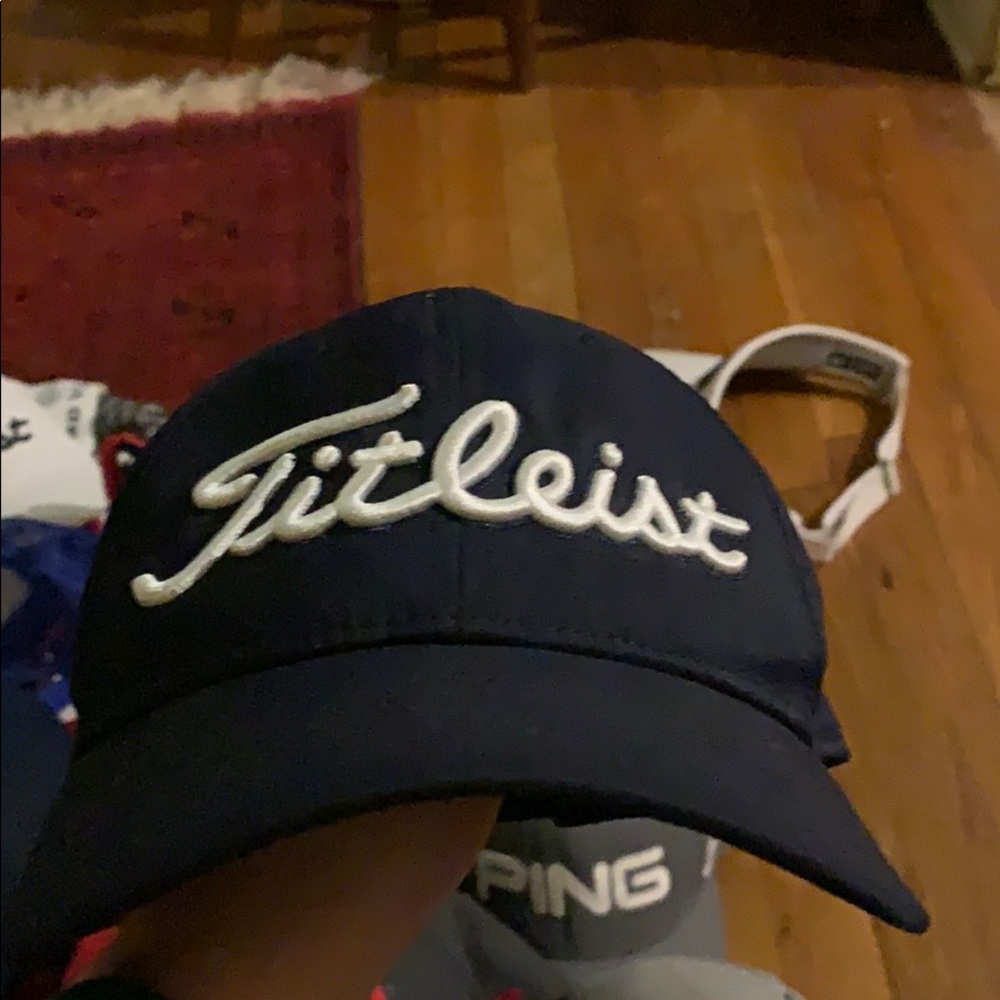 Titleist sea pines resort golf hat cap